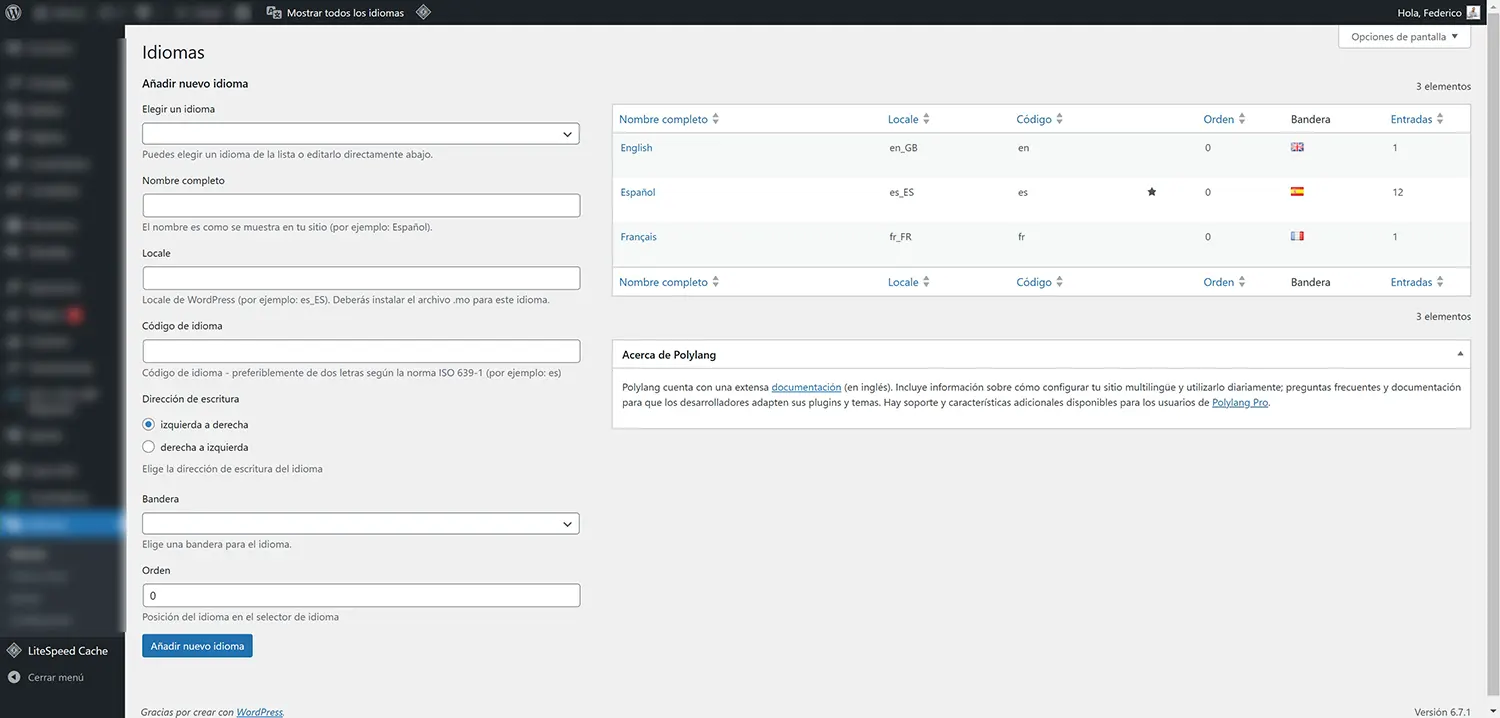 idiomas-polylang-wordpress
