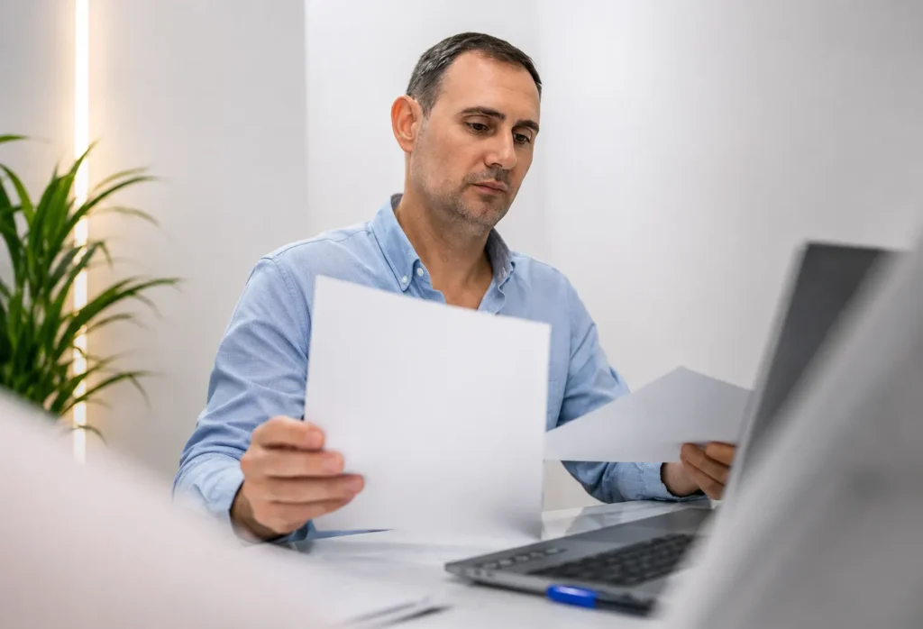 Reunión con un cliente para el diseño de su web en Castellón